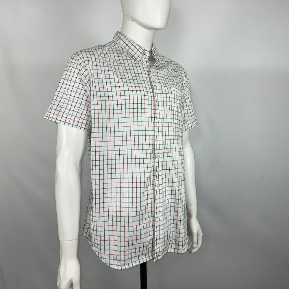 Columbia Sportwear Company Regular Fit Striped White Short Sleeve [MT-17] - Picture 3 of 10